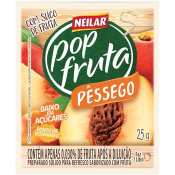 NEILAR - SUCO POP PESSEGO UN. 20X25GR (1547)
