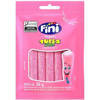 FINI - PORÇÃO IDEAL TUBES TUTTI FRUTTI 10X35G (2291)