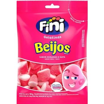 FINI - SM BEIJOS DE MORANGO 12X90G (1201)