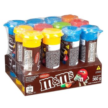 MARS - CHOCOLATE M&M'S TUBO 12X30GR (1455)