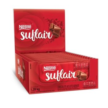 NESTLE - CHOCOLATE BARRA SUFLAIR 16X80GR (1467)