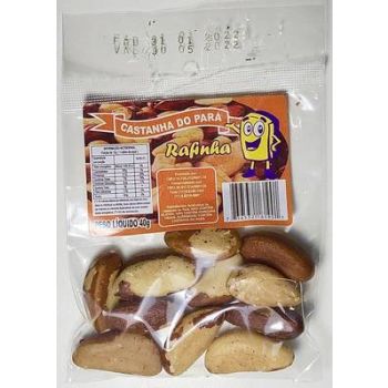 RAFINHA - CASTANHA DO PARA CARTELA 10X40GR (1675)