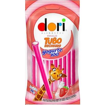 DORI - REGALIZ TUBO RECH YOGURTE100 12X70G (1679)