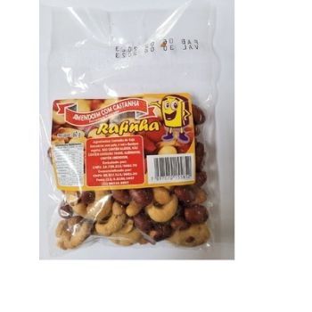 RAFINHA - AMENDOIM EMPACOTADO COM CASTANHA 10X60GR (1798)