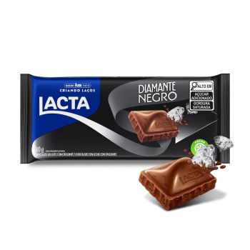 MONDELEZ - CHOCOLATE LACTA BARRA DIAMANTE NEGRO 17X80GR (2035)