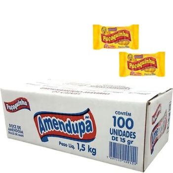 AMENDUPÃ - PAÇOCA ROLHA 100X15GR (2483)
