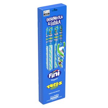FINI - GIGANTE TUBES DESENROLA & ESTIKA FRAMBOESA 24X27G (2364)