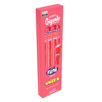 FINI - GIGANTE TUBES MORANGO 24X27GR (1493)