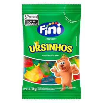 FINI - MONO PORÇÃO GELATINA URSINHO 12X15GR (1646)