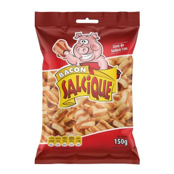 SALCIQUE - SALGADINHO DE BACON GD 10X150GR (1604)